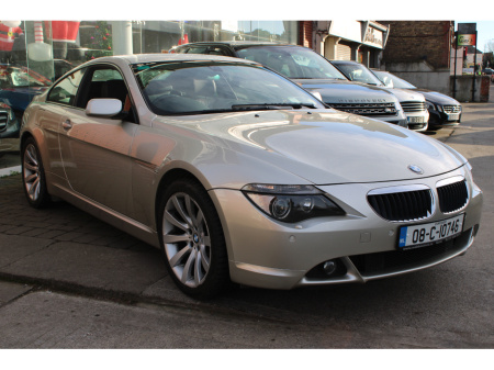 2008 BMW 6 Series 630I M-SPORT COUPE Z601 2DR E63 N52 3.0 €7,450