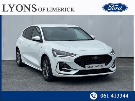 2025 Ford Focus ST-Line 5 door 1.0L EcoBoost 125PS Petrol 6 Speed