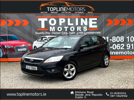 2010 Ford Focus ==1.6 TDCI ZETEC//NCTED-TAXED//SERVICED== €3,350