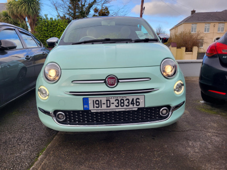2019 Fiat 500 1.2 69hp Mirror €14,999