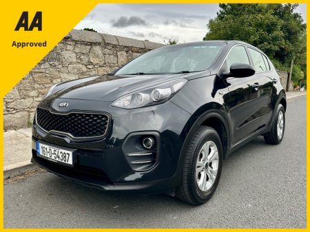 2016 Kia Sportage 1.6 Petrol | AA approved | Low mileage | 2 keys | Feb 26 nct | Sold serviced and valeted with history check supplied | Warranty provided. €14,850