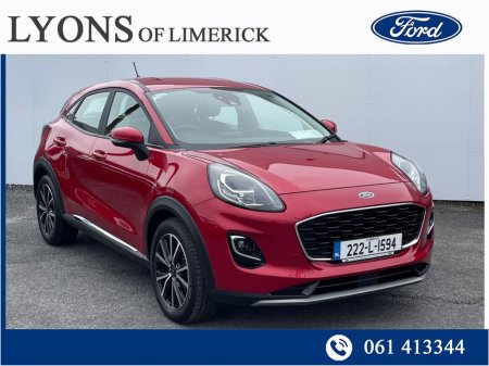 2022 Ford Puma 1.0L EcoBoost Hybrid 125PS Titanium