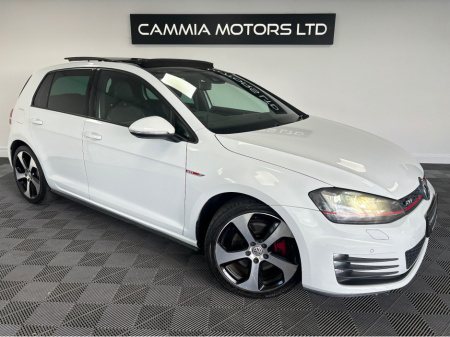 2014 Volkswagen Golf VOLKSWAGEN GOLF GTI DSG 220BHP*PANORAMIC SUNROOF*BLACK LEATHER HEATED ELECTRIC ADJUSTABLE SEATS*REVERSE CAM & DRIVE MODES*KEYLESS ENTRY & START*