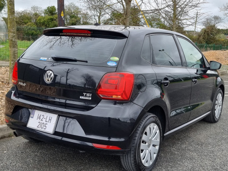 2014 Volkswagen Polo COMFORTLINE 1.2 TSI 90HP D7F 5DR AUTO