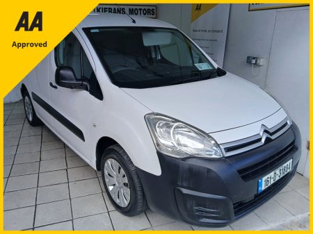 2016 Citroen Berlingo 1.6 HDI 75 625KG LX 3 SEATER : DOE 03/26