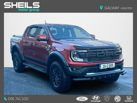2025 Ford Ranger SAVE €6,000 / Special Edition Raptor (SMG Body Style) Price Ex VAT