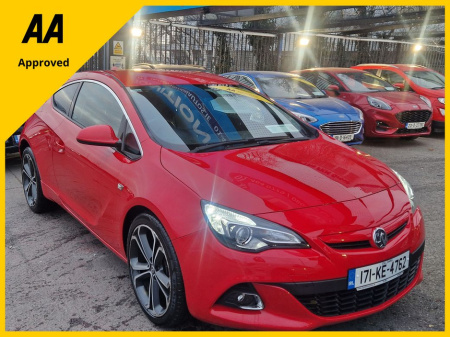 2017 Opel Astra 1.6 CDTI, GTC MODEL, LOW MILES, NATIONWIDE WARRANTY, NEW NCT, FINANCE, 5 STAR REVIEWS €9,995