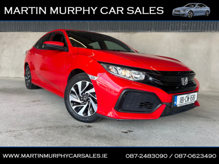 2018 Honda Civic 1.0 VTEC SE LOW KMS * €16,950