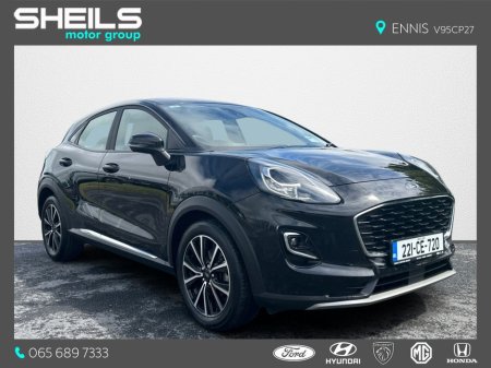 2022 Ford Puma 1.0 Petrol Hybrid Titanium 125BHP