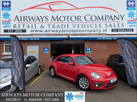 2017 Volkswagen Beetle 1.2 * AUTO * LOW KMS *  CARPLAY * PHONE  * REV CAM * ALLOYS * AIRCON * FOGS * €16,900