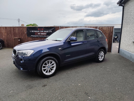 2016 BMW X3 xDrive20d SE €16,999
