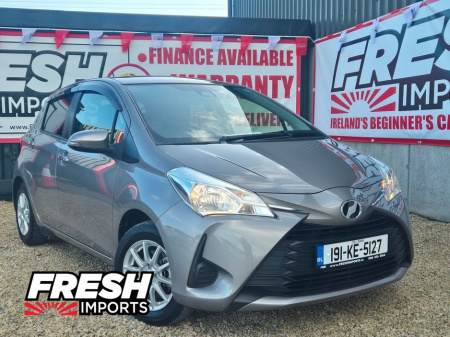 2019 Toyota Vitz DBA NSP130 CVT 5DR Auto €13,950