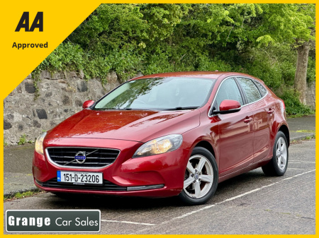 2015 Volvo V40 1.6 D2 Diesel 5dr Hatchback | Irish car | Low km | 180e tax | July 26 nct | Full leather | AA approved | Sold serviced and valeted with history check supplied | Warranty provided.