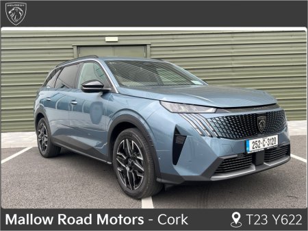 2025 Peugeot 5008 STD ALLURE MHEV 136 E-DSC6 4DR