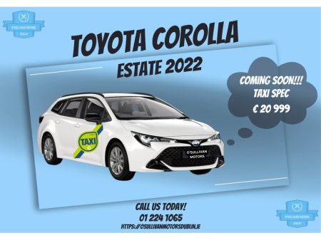 2022 Toyota Corolla /2022/IRISH CAR/HYBRID/AUTO/COMING SOON!! €20,999