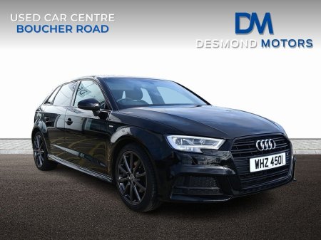 2018 Audi A3 LINE BLACK EDITION SPORTBACK TFSI S-TRONIC €20,550
