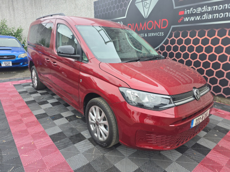 2022 Volkswagen Caddy LIFE TDI 102HP MANUAL WHEELCHAIR ACCESS TAXI