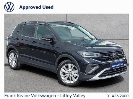 2025 Volkswagen T-Cross EDITION 75 1.0TSI 95BHP *DEEP BLACK PEARL METALLIC* *DELIVERY KMS* *252D REG* *BIG SAVINGS VS NEW CAR* *WHILE STOCKS LAST* *PCP 3 YRS FROM €276PM*
