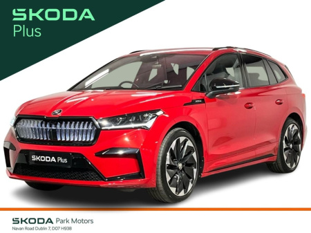 2023 Skoda Enyaq IV 80 Sportline - Reversing Camera - Crystal Face Grille - Sat Nav - Climate Control - Heated Seats - Keyless Start - Apple CarPlay/Android Auto