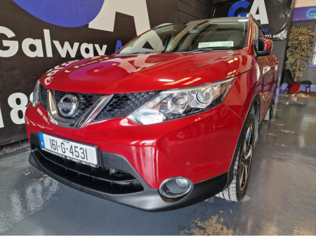 2016 Nissan Qashqai FULL LEATHER-PAN ROOF-360 CAMERAS-NEW NCT