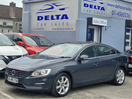 2016 Volvo S60 SE D2 120BHP NCT 03/26 TAX 02/26 FINANCE AVAILABLE @ €54 PER WEEK LOW MILEAGE DIESEL/ SERVICE HISTORY/ BLUETOOTH/ SAT NAV/ WIDE SCREEN DISPLAY/ HISTORY CHECKED
