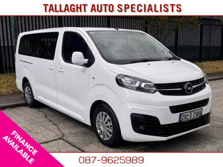 2020 Opel Vivaro 9 Seater Minubus €37,500