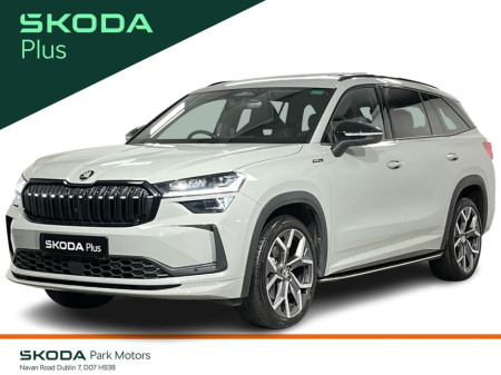 2025 Skoda Kodiaq Sportline DSG 4x4 2.0TDI 190BHP - Reversing Camera - Panoramic Sunroof - Climate Control- Heated Seats - Keyless Start - Apple CarPlay/Android Auto €68,950