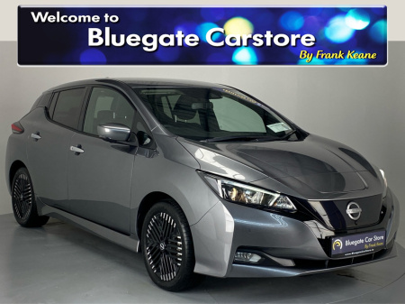 2023 Nissan Leaf 40kWh N-CONNECTA 5DR AUTO**HALF LEATHER INTERIOR**HEATED SEATS & STEERING WHEEL**CRUSIE CONTROL**MULTIFUNCTION STEERING WHEEL**APPLE CARPLAY**360 DEGREE CAMERA**TINTED WINDOWS**HISTORY CHECKED**