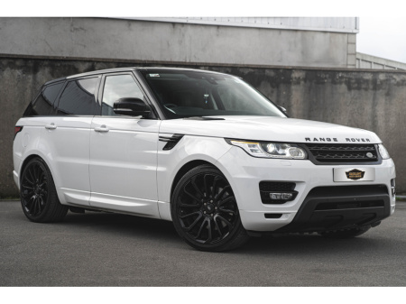 2017 Land Rover Range Rover Sport 3.0 SDV6 HSE 306BHP 5DR AUTO HIGH SPEC.  WHITE