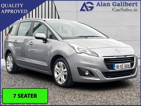 2016 Peugeot 5008 1.6 HDI BLUE ACTIVE 7 Seater €52 per week €8,995
