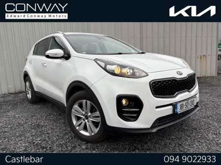 2018 Kia Sportage 2 ISG 114BHP 5DR €18,000