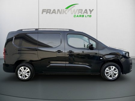 2021 Peugeot Partner 130 BHP ASPHALT L2 BLUE HDI 8 SPEED AUTOMATIC **NO VAT**MINT**