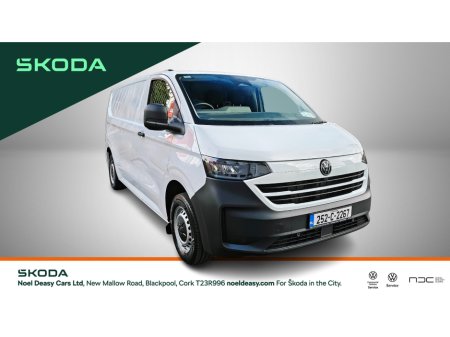 2025 Volkswagen Transporter TRENDLINE LWB 28 110HP- CAR LIKE COMFORT-F+R PARK ASSIST-PRICE PLUS VAT EX DEMO MODEL-REAR CAMERA- DELIVERY KM- WIRELESS PHONE PROJECTION