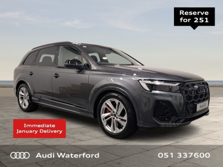 2025 Audi Q7 60 TFSI E Quattro Comp PCP from €1025 per month