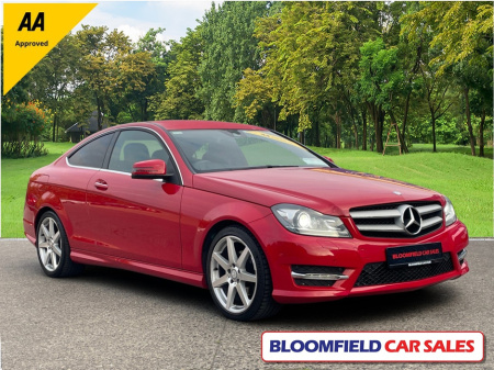 2014 Mercedes-Benz C Class C180 AMG LINE COUPE // LOW MILEAGE, PRISTINE €12,950