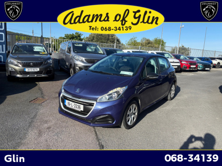 2016 Peugeot 208 ACCESS 1.2 4DR €8,950