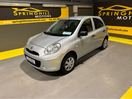 2013 Nissan Micra 1.2 VISIA 4DR €3,650