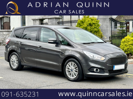 2017 Ford S-Max 2.0 TDCI ZETEC 150 BHP 7 SEATER €18,950