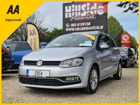 2014 Volkswagen Polo COMFORTLINE 1.2 PETROL AUTOMATIC 5DR €10,950