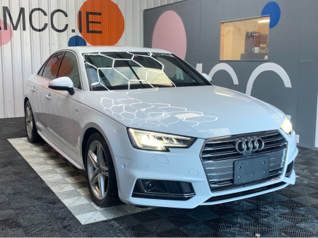 2017 Audi A4 AUTOMATIC 2.0 TFSI S-SLINE / 47k KMs / Heated & Electric Seats / Adaptive Cruise & Reverse Camera €25,950