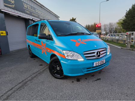 2012 Mercedes-Benz Vito V SERIES 113 CDI 5DR AUTO TRAVELLINER LWB €11,500