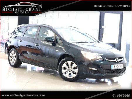 2015 Opel Astra ESTATE 1.4 PETROL 100PS SC ONLY 75KM / IRISH CAR / NEW NCT