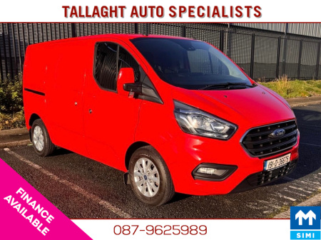 2019 Ford Transit Custom LIMITED EDITION 130Bhp €17,845