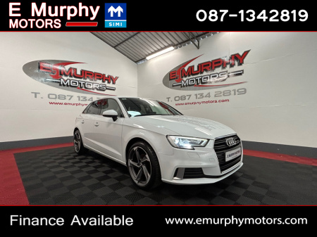 2017 Audi A3 2.0 TDI SPORT HIGH SPEC €65 PER WEEK €16,950
