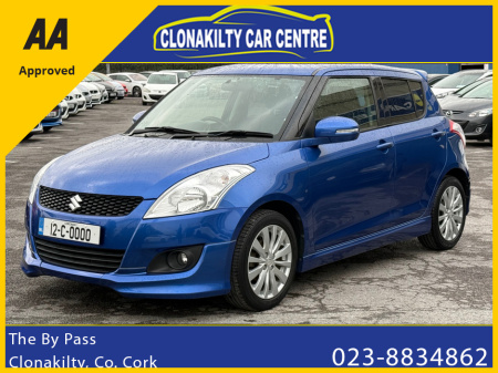 2012 Suzuki Swift Low Mileage Suzuki Swift RS 1.2 Auto
