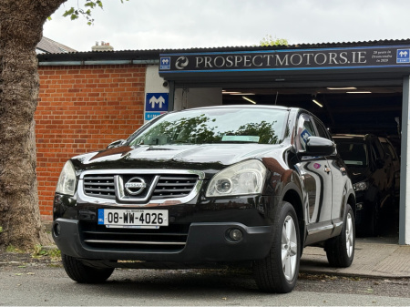 2008 Nissan Qashqai 1.6 Petrol SVE, New Nct 06/2026, Panoramic Roof, Parking Sensors, Bluetooth, Cruise Control, Alloys, Ideal Family Car, Service & Warranty Included, SIMI Dealer,
