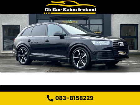 2019 Audi Q7 3.0 TDI V6 50 Black Edition SUV 5dr Diesel Tiptronic quattro PAN ROOF, VIRTUAL COCKPIT, FULL LEATHER, AIR SUSPENSION €55,990
