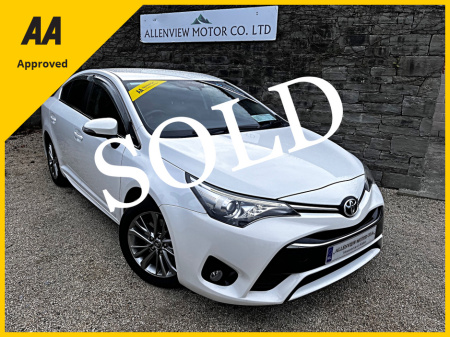 2016 Toyota Avensis 2.0 D LUNA 4DR ONLY 76k KMS