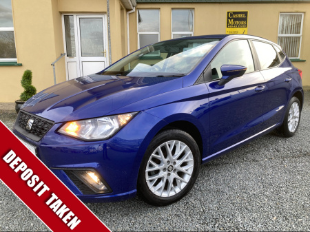 2021 SEAT Ibiza 1.0 TSI 95bhp SE+ model  presnted in Mystery Blue Metallic