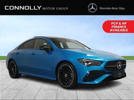 2025 Mercedes-Benz CLA Class 180D AMG - Pan Roof - Hyper Blue